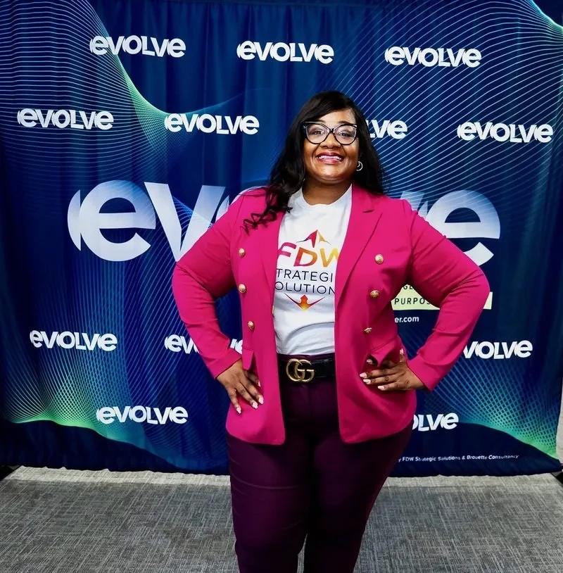 Tamara Terry at an Evolve event